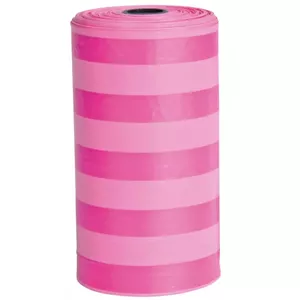 Dog waste bags Trixie TX-22840 — plastic dispenser, 20 bags, assorted colours (black/blue/green/pink)