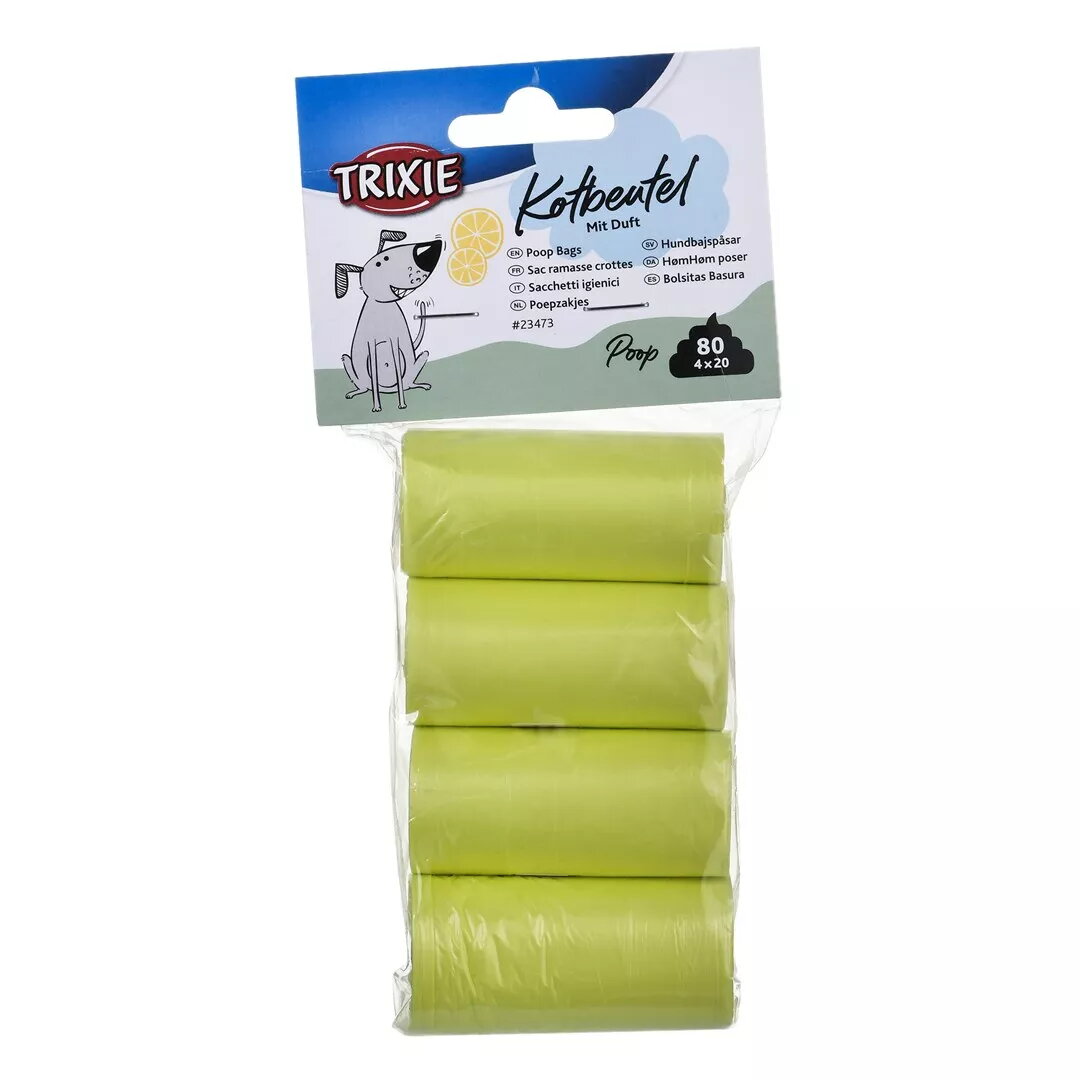 Suņu atkritumu maisiņi Trixie ar citronu