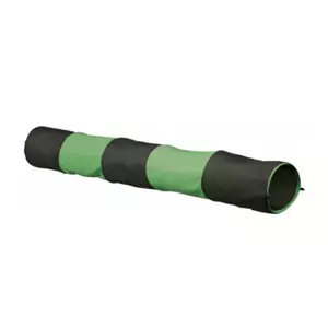 Trixie Playing Tunnel for Rabbits, Anthracite/Green, 180 mm × 1300 mm