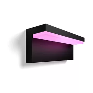 Viedais sienas gaismas Philips Hue Nyro Outdoor melns LED
