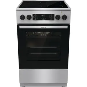 Brīvi stāvoša plīts Gorenje GECS5C70XA Elektriskā Keramiskā 4 zonas