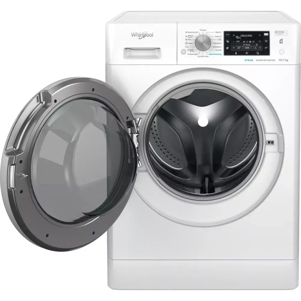 Veļas mazgājamā žāvētāja WHIRLPOOL FFWDD 1076258 SV EE Photo 3