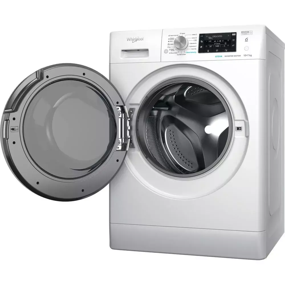 Veļas mazgājamā žāvētāja WHIRLPOOL FFWDD 1076258 SV EE Photo 4