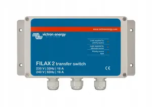 Transfer switch victron energy Filax 2 CE for 230V/50Hz and 240V/60Hz systems