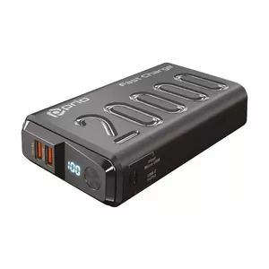 Prio Fast Charge Litija jons 20000 mAh Melns