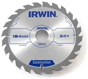 Apaļā zāģa asmens Irwin 1897197, ar volframa karbīda uzgaļiem (TCT), 1 gab.