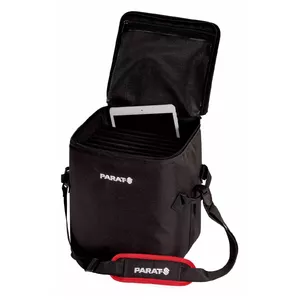 Messenger case Parat TB10 27.9 cm (11") Black Red