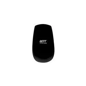 GETT TKH-MOUSE-GCQ-MED-AM-RF-SCROLL-IP65-BLACK-USB - Pele - labās un kreisās rokas - optiskā - 3 pogas - bezvadu - melna