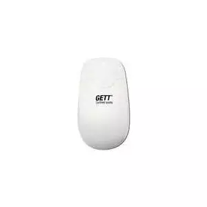 GCQ - Pele - labās un kreisās rokas - optiskā - 5 pogas - bezvadu - 2,4 GHz - bezvadu uztvērējs (USB) - balta