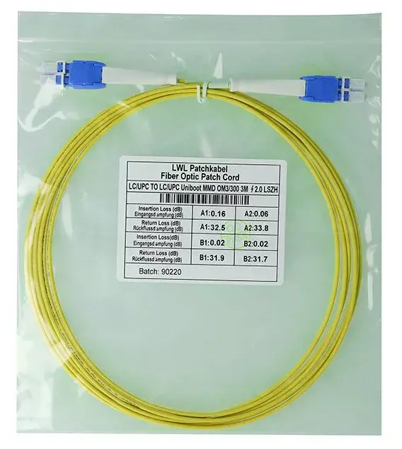 Fibre optic cable BlueOptics SFP8181BU0.5MK Photo 4
