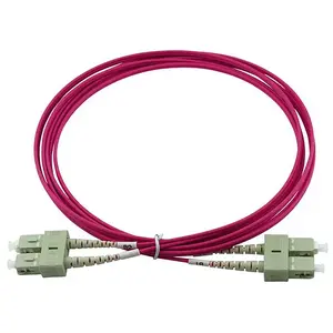 Fibre optic cable BlueOptics SFP3232FU0.5MK 0.5 m SC OM4