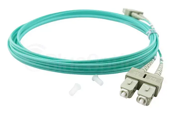 Duplex LWL Patchkabel BlueOptics SC-SC OM3 2 Meter Photo 4