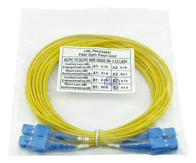 Оптоволоконный Кабель BlueOptics SFP3232BU20MK Photo 5