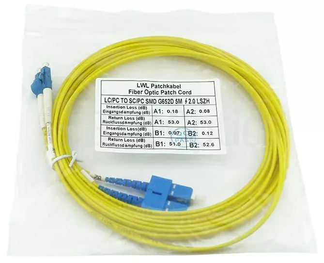 InfiniBand оптоволоконный кабель BlueOptics SFP3132BU2MK Photo 8