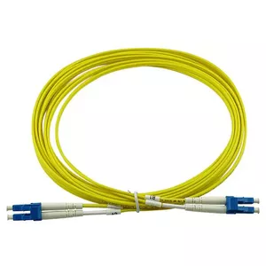 Fiber optic patch cable BlueOptics SFP3131BU1MK 1 m G.657.A1 LC–LC 9 µm full duplex yellow