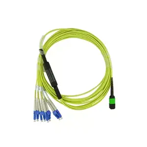 Кабель оптоволоконный BlueOptics InfiniBand 5 м MTP 4x LC Зеленый