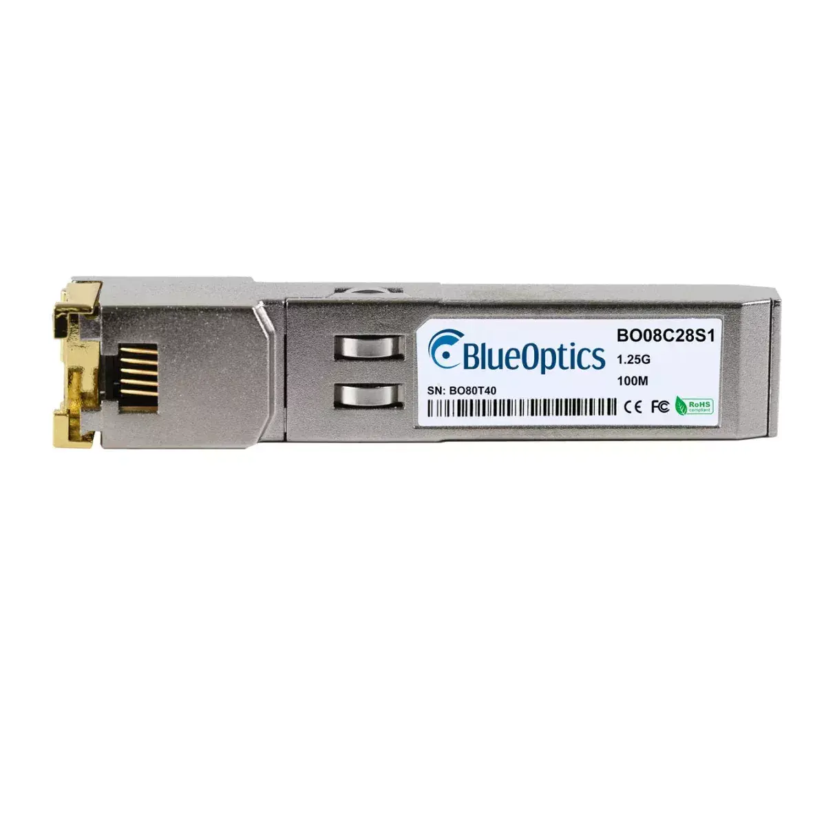 SFP pārveidotāja modulis BlueOptics BTI-MGBIC-M-T-TX vara