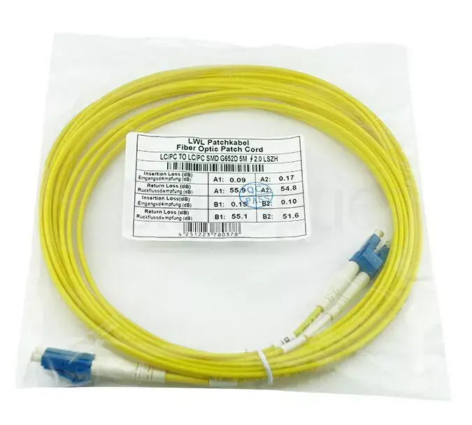 Оптоволоконный кабель InfiniBand BlueOptics CAB-SMF-LC-LC-1-BO Photo 5