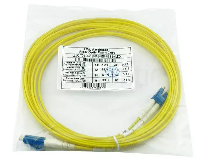 InfiniBand šķiedru optikas kabelis BlueOptics CAB-SMF-LC-LC-20-BO Photo 5