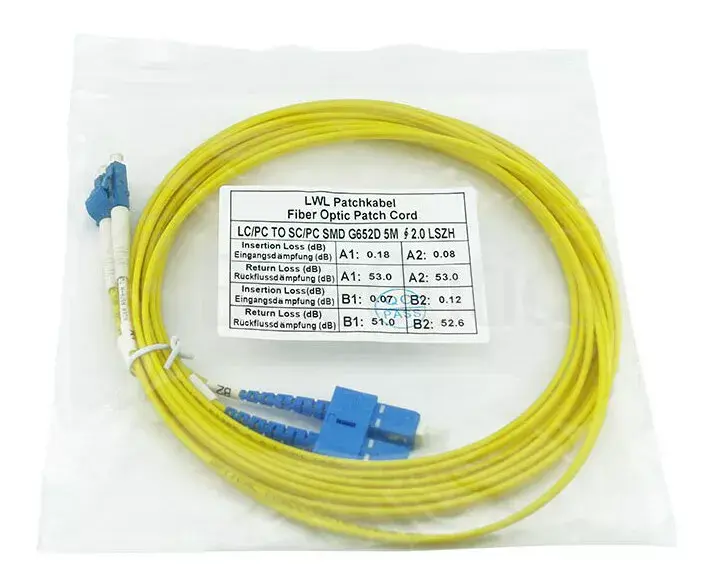 InfiniBand оптоволоконный кабель BlueOptics CAB-SMF-LC-SC-15-BO Photo 8