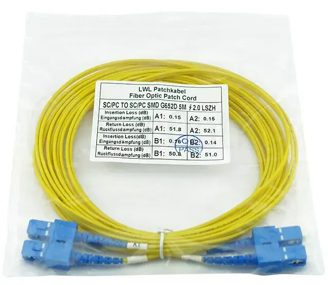 Optiskā šķiedra kabelis BlueOptics CAB-SMF-SC-SC-1 Photo 5