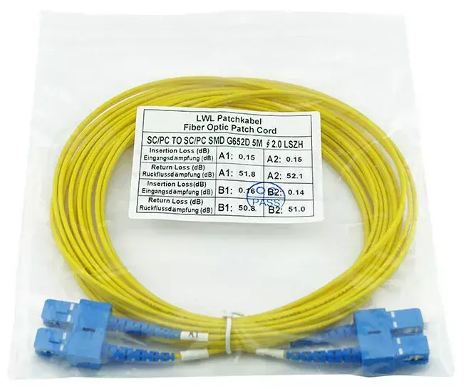 Optiskā šķiedra kabelis BlueOptics CAB-SMF-SC-SC-15 Photo 5