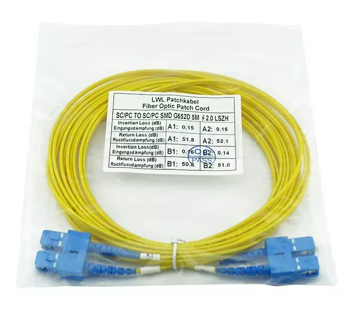 InfiniBand оптоволоконный кабель BlueOptics CAB-SMF-SC-SC-5-BO Photo 5