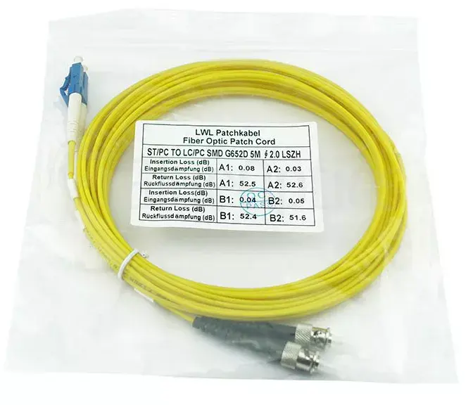 InfiniBand fibre optic cable BlueOptics CAB-SMF-ST-LC-3-BO Photo 8