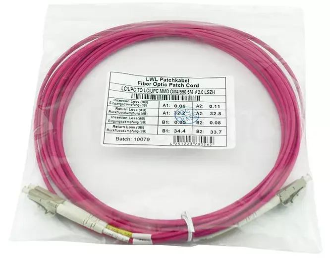 Optiskais kabelis BlueOptics CBL-LC-OM4-15M-BO Photo 5