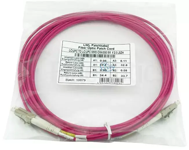 InfiniBand/optiķa kabelis BlueOptics CBL-LC-OM4-20M-BO Photo 5