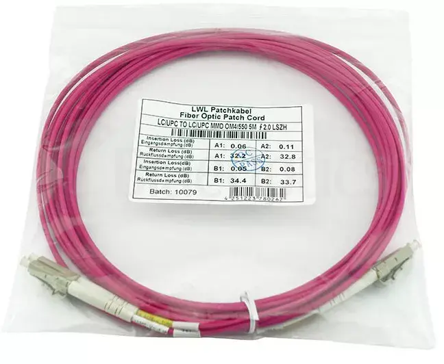 InfiniBand šķiedru optikas kabelis BlueOptics CBL-LC-OM4-50M-BO Photo 5