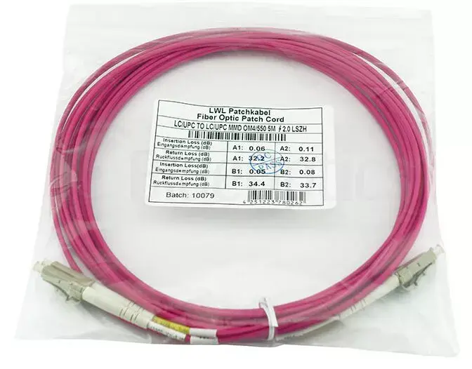 InfiniBand šķiedru optikas kabelis BlueOptics CBL-LC-OM4-5M-BO Photo 5