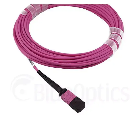 Оптоволоконный Кабель BlueOptics CBL-MPO12-4LC-OM4-10M Photo 4