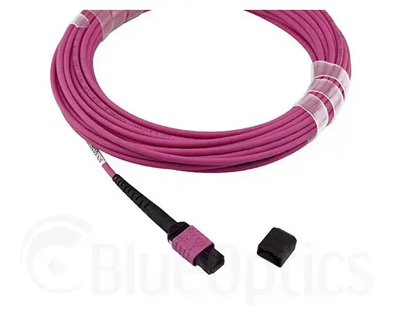 Оптоволоконный Кабель BlueOptics CBL-MPO12-4LC-OM4-10M Photo 5