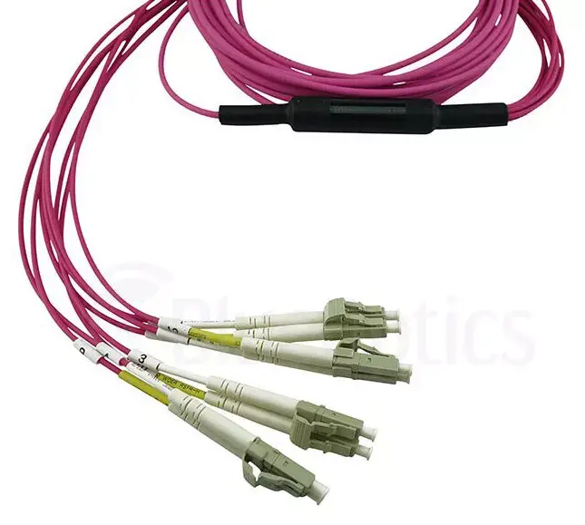 Оптоволоконный кабель InfiniBand BlueOptics CBL-MPO12-4LC-OM4-15M-BO Photo 2