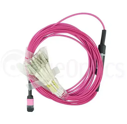 Оптоволоконный кабель InfiniBand BlueOptics CBL-MPO12-4LC-OM4-15M-BO Photo 7