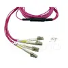 InfiniBand fibre optic cable BlueOptics CBL-MPO12-4LC-OM4-1M-BO Photo 3