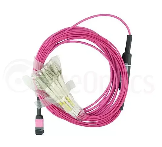 InfiniBand fibre optic cable BlueOptics CBL-MPO12-4LC-OM4-1M-BO Photo 7