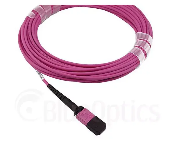 Fibre Optic Cable BlueOptics CBL-MPO12-4LC-OM4-2M Photo 4