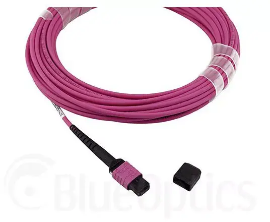 Fibre Optic Cable BlueOptics CBL-MPO12-4LC-OM4-2M Photo 5