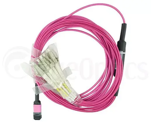 Оптоволоконный кабель InfiniBand BlueOptics CBL-MPO12-4LC-OM4-5M-BO Photo 7