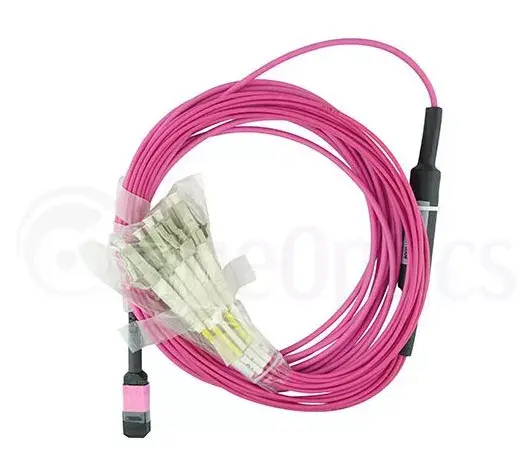 InfiniBand fibre optic cable BlueOptics CBL-MPO12-4LC-OM4-7M Photo 7