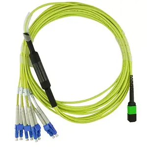 Оптоволоконный кабель MPO 4x LC BlueOptics CBL-MPO12-4LC-SMF-10M 10м G.657.A1