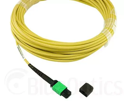 Оптоволоконный кабель BlueOptics CBL-MPO12-4LC-SMF-10M Photo 4