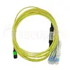 Оптоволоконный кабель BlueOptics CBL-MPO12-4LC-SMF-10M Photo 6