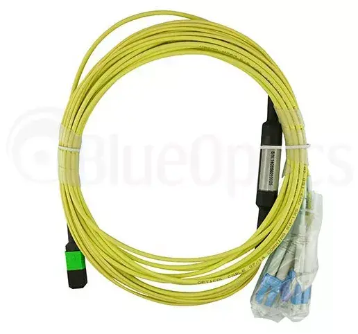 MPO-4xLC одномодный патч-кабель BlueOptics CBL-MPO12-4LC-SMF-2M Photo 6