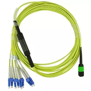 BlueOptics CBL-MPO12-4LC-SMF-5M-BO InfiniBand оптоволоконный кабель MPO 4x LC 5м