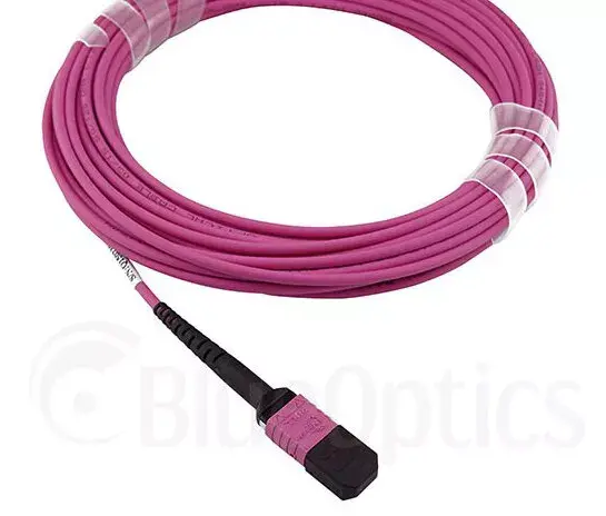 Оптоволоконный кабель MPO BlueOptics CBL-MPO12-OM4-20M-BO Photo 2