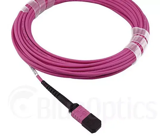 Оптоволоконный кабель MPO BlueOptics CBL-MPO12-OM4-30M-BO Photo 2