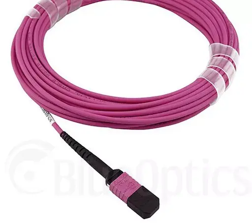 MPO Оптоволоконный кабель BlueOptics CBL-MPO12-OM4-3M-BO Photo 2